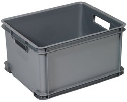 Curver Unibox Classic Opbergbox L - 30L - 43x35x23,5cm - Grijs