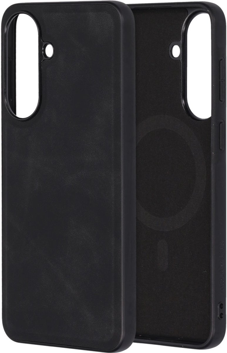 Mobiparts Classic Backcover geschikt voor Samsung Galaxy A57 Graphite - Zwart - MagSafe