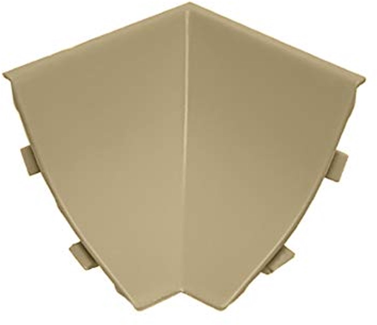 DQ-PP HOEKLIJST BINNENHOEK - Eiken Siena - 23 x 23 mm - PVC - Keukenlijst Werkblad Afwerkingslijst Lijst Keuken Keukenafwerkingslijst Wandafwerkingslijst Tafelbladlijsten