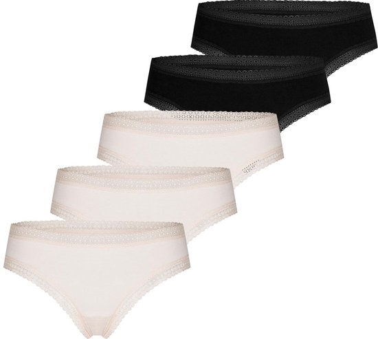 Mey Dames slip hipster 5 pack Modal Lace
