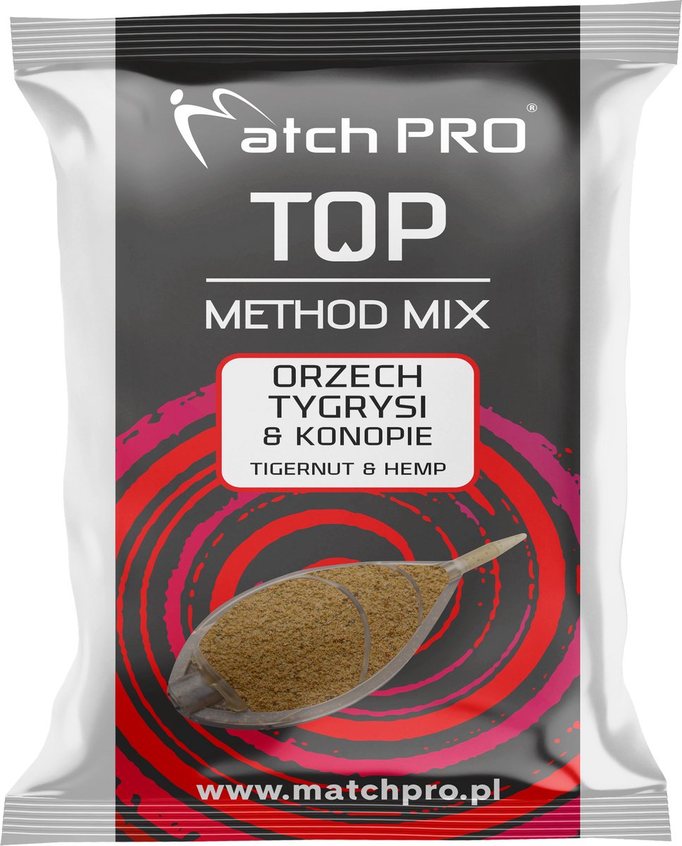 MatchPro Lokvoer Top Method Mix 700gr - Smaak : Hemp & Tigernuts