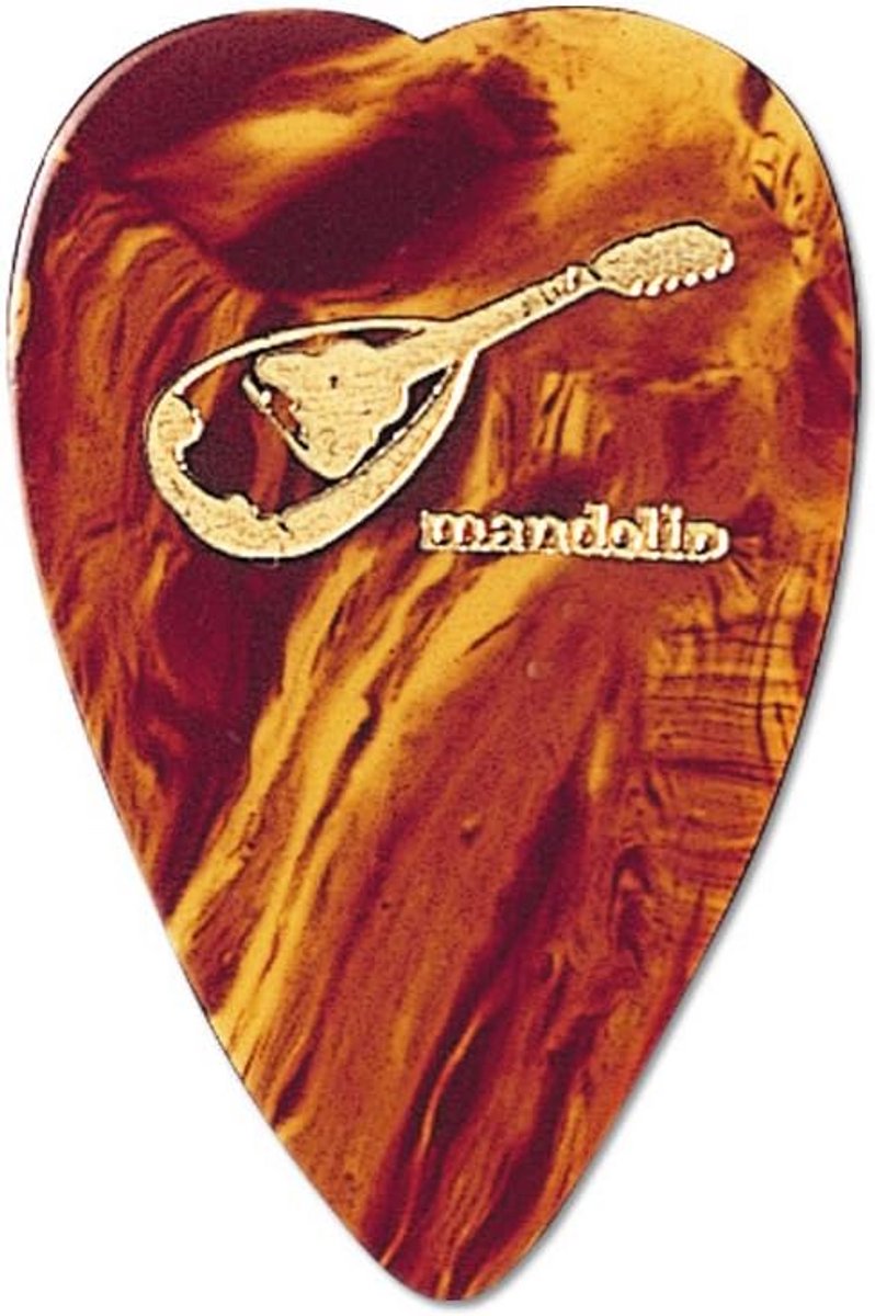 Plectrums Set - Gitaar Accessoires - Muziek Maken - Warm Klankkarakter - 0.75 mm Dikte - Goud