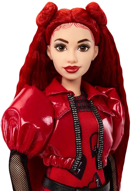 Mattel Disney pop dochter van de Hartenkoningin Red - modepop. — afbeelding 3