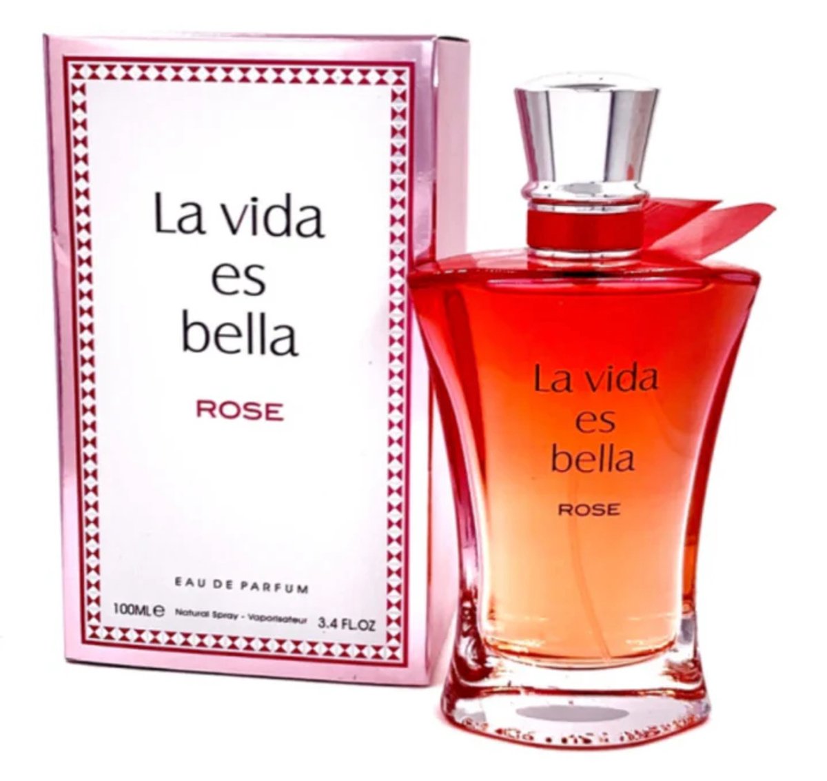 Fragrance World - La Vida Es Bella Rose - Eau de Parfum - 100 ml