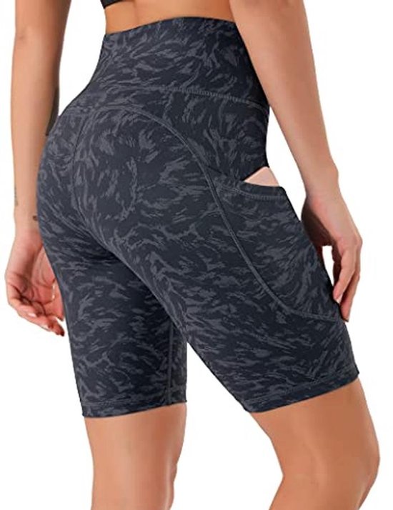 Hoge Taille Trainingsshorts voor Dames met Verborgen Zakken - Perfect voor Sport en Yoga — afbeelding 5