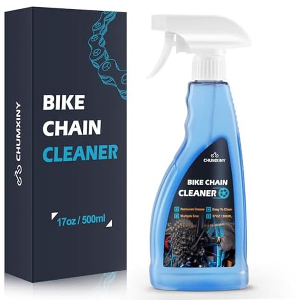 Fietskettingreiniger 500 ml - Effectieve Fietsreiniging voor MTB, Gravel en Racefietsen
