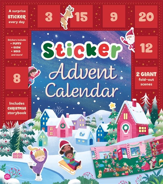 Sticker Advent Calendar - cover