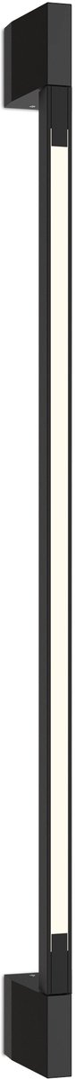 Calex Novara Outdoor Wandlamp – Geïntegreerde LED – 2700K Warm Wit – 280 Lumen – IP54 – 90 cm – 350° Draaibaar – 220–240V – Zwart