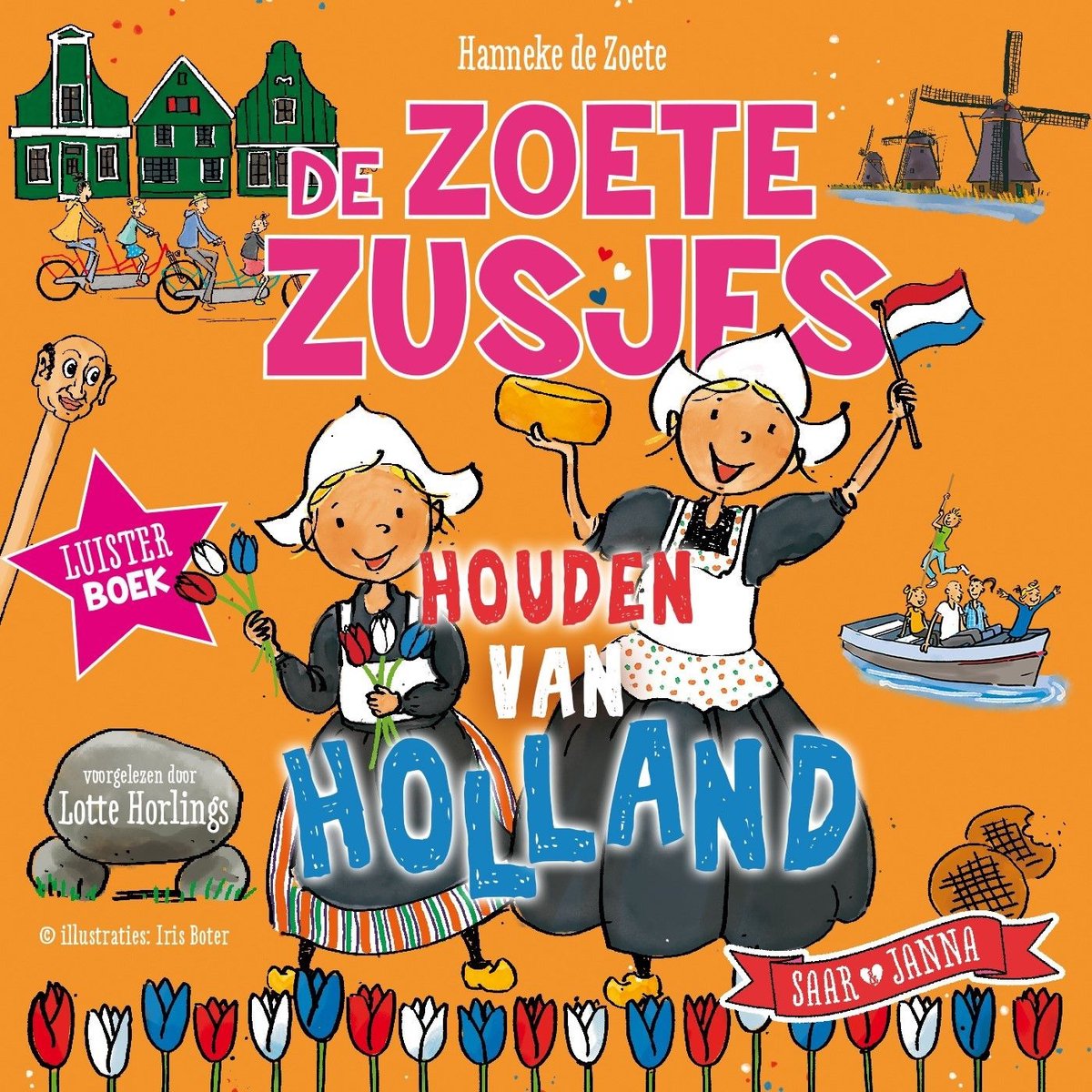Omslag van De Zoete Zusjes houden van Holland