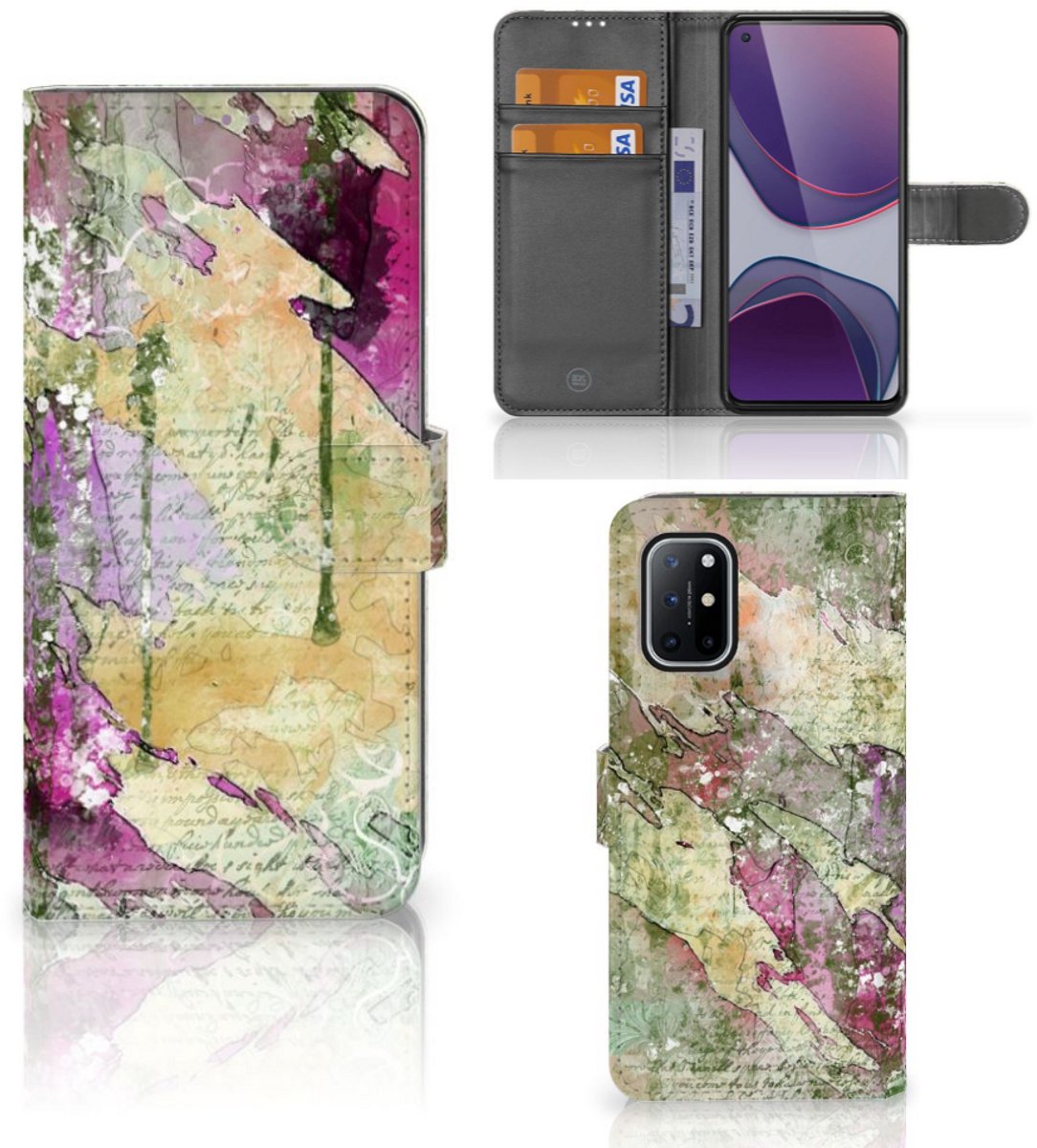 Hoesje OnePlus 8T Letter Painting