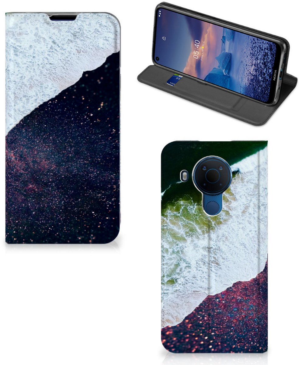 Nokia 5.4 Stand Case Sea in Space