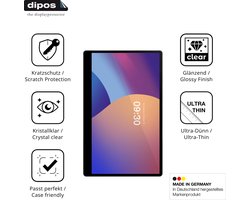 dipos – 2x Beschermfolie geschikt voor IMIN Swan 1k 15.6 Zoll | Krasbestendige & heldere Screenprotector Ultra-Thin