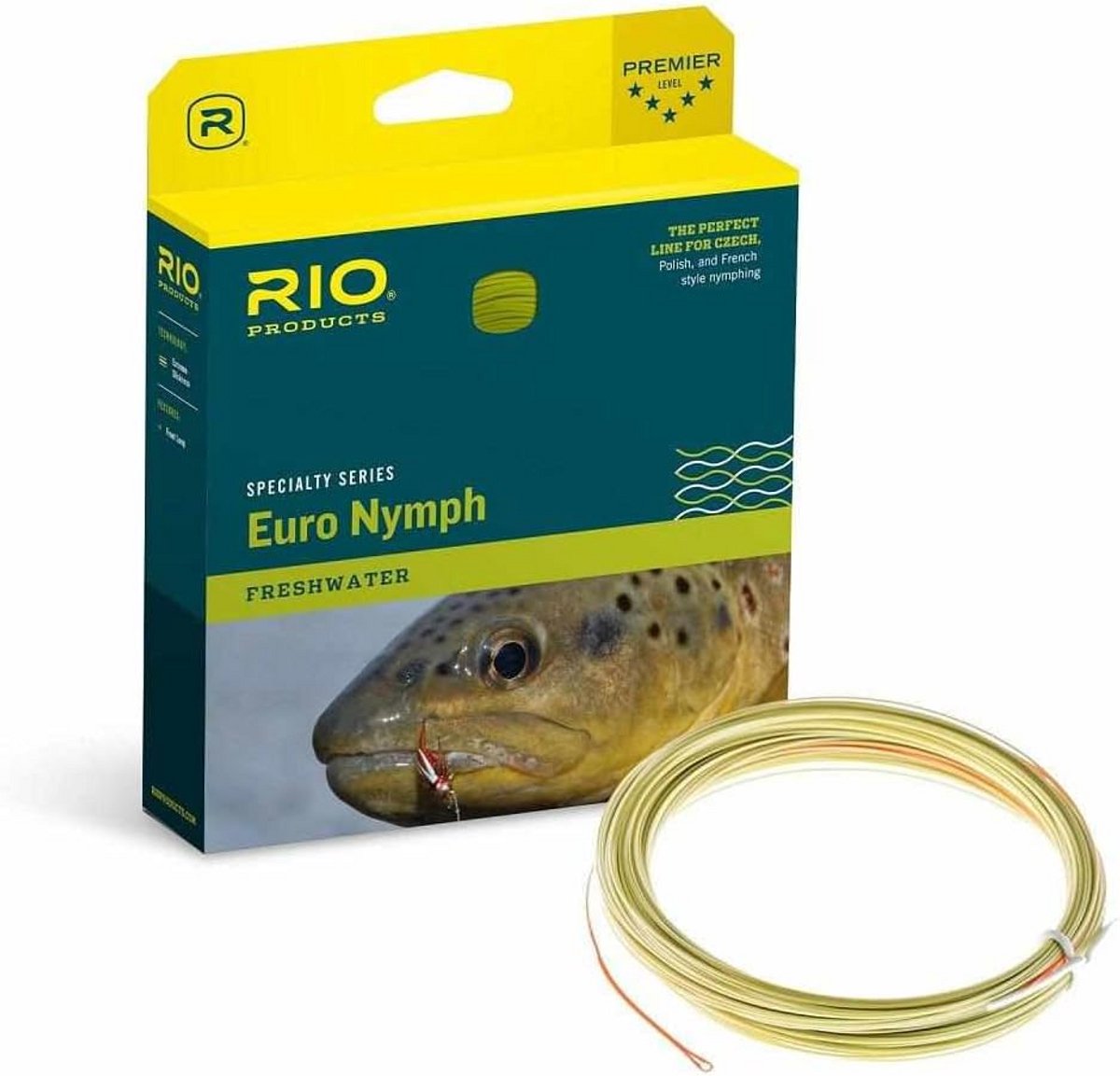 Euro Nymph Vliegvislijn - One Size Fits All, 2-5 WT
