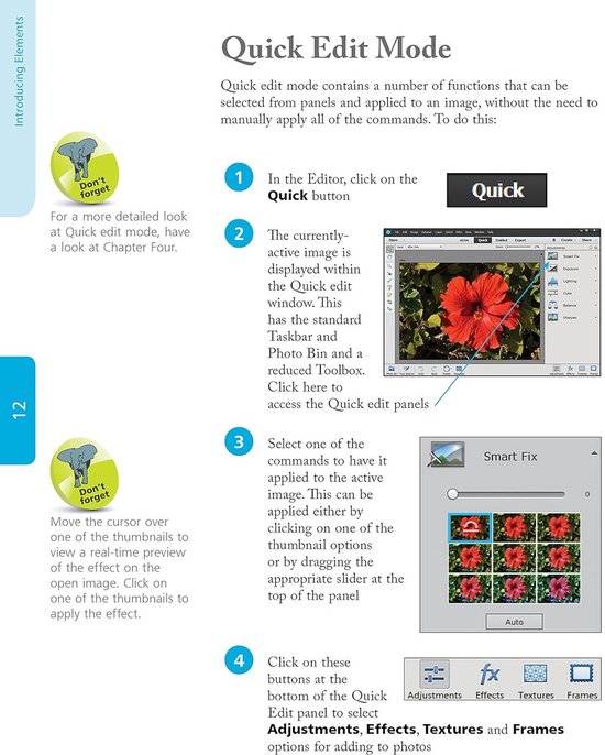 Photoshop Elements in eenvoudige stappen: Foto's perfect bewerken voor Windows en Mac