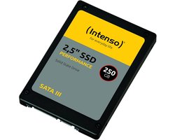 250 GB 2,5 inch SSD SATA III met hoge overdrachtssnelheid van 550 MB/s