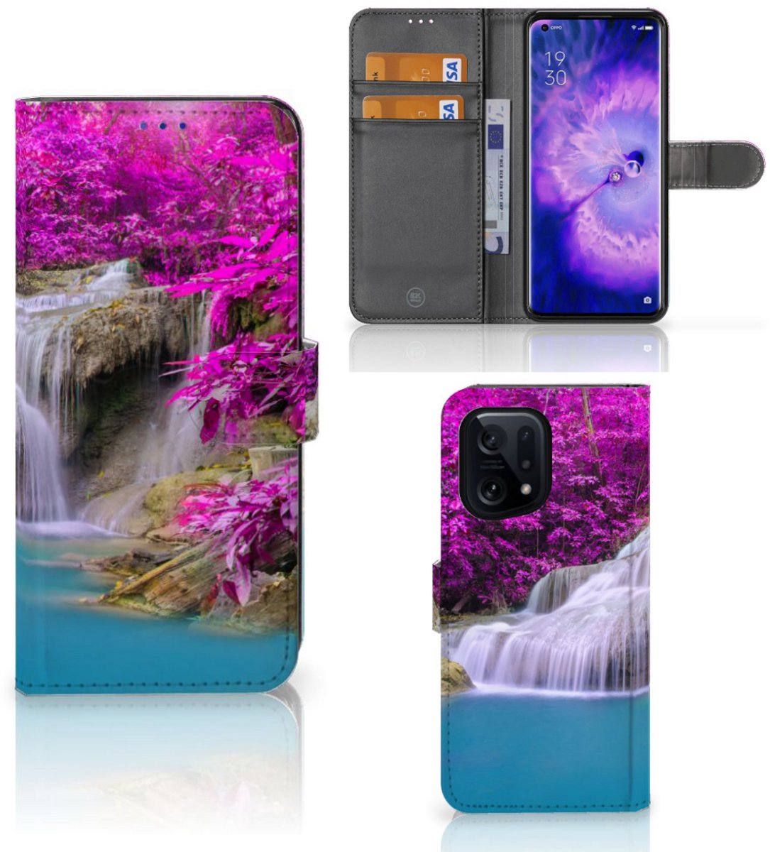 OPPO Find X5 Flip Cover Waterval