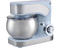 Krachtige Keukenmachine 1600 Watt met 6,5L RVS Kom en 6 Snelheden