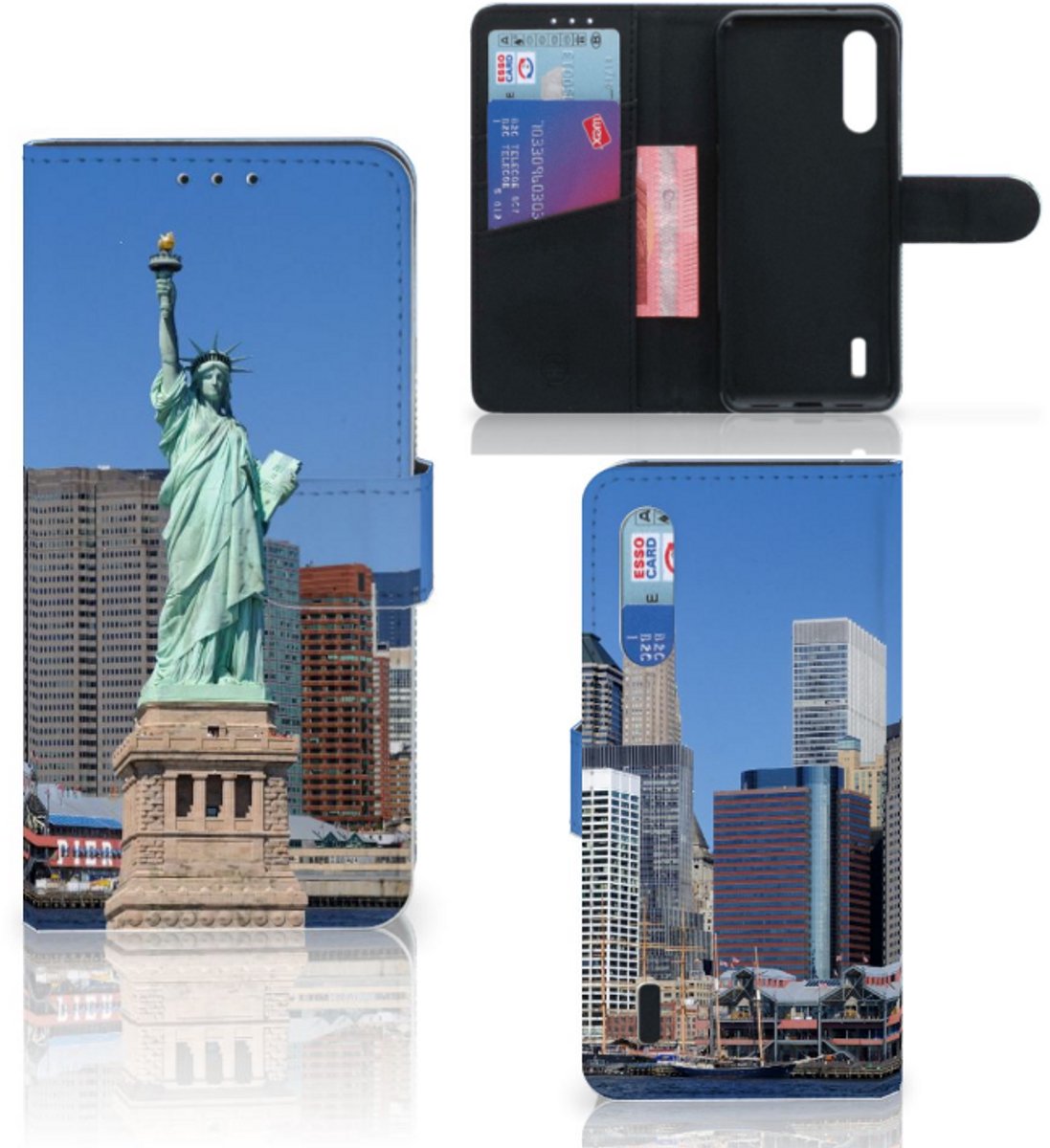 Xiaomi Mi 9 Lite Flip Cover Vrijheidsbeeld
