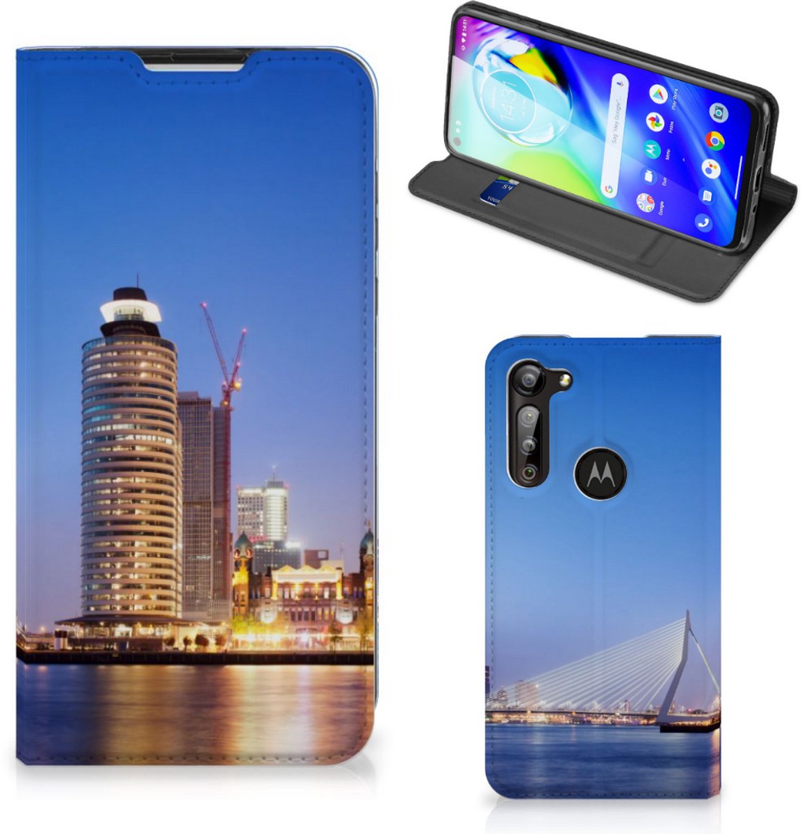 Motorola Moto G8 Power Book Cover Rotterdam