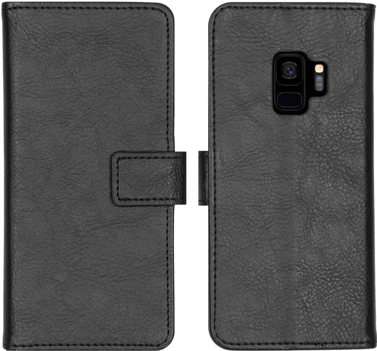 imoshion Hoesje - Geschikt voor Samsung Galaxy S9 - Luxe Bookcase - Zwart