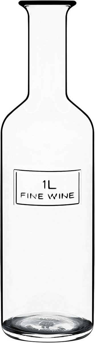 Glas Fijne Wijn 1 Liter - Stijlvolle Serveerfles