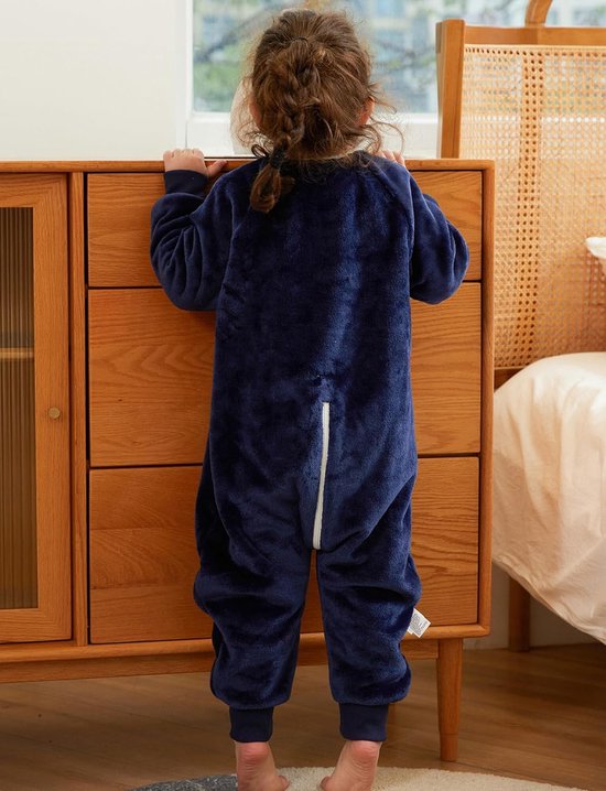 Flanellen Babypyjama Slaapzak met Voeten 3,0 TOG - Behaaglijk Warm voor Kinderen 70-130 cm — afbeelding 3