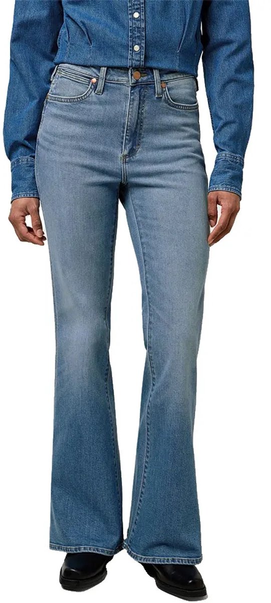 Wrangler Montana Flare Fit Spijkerbroek 30 32 Vrouw Galveston