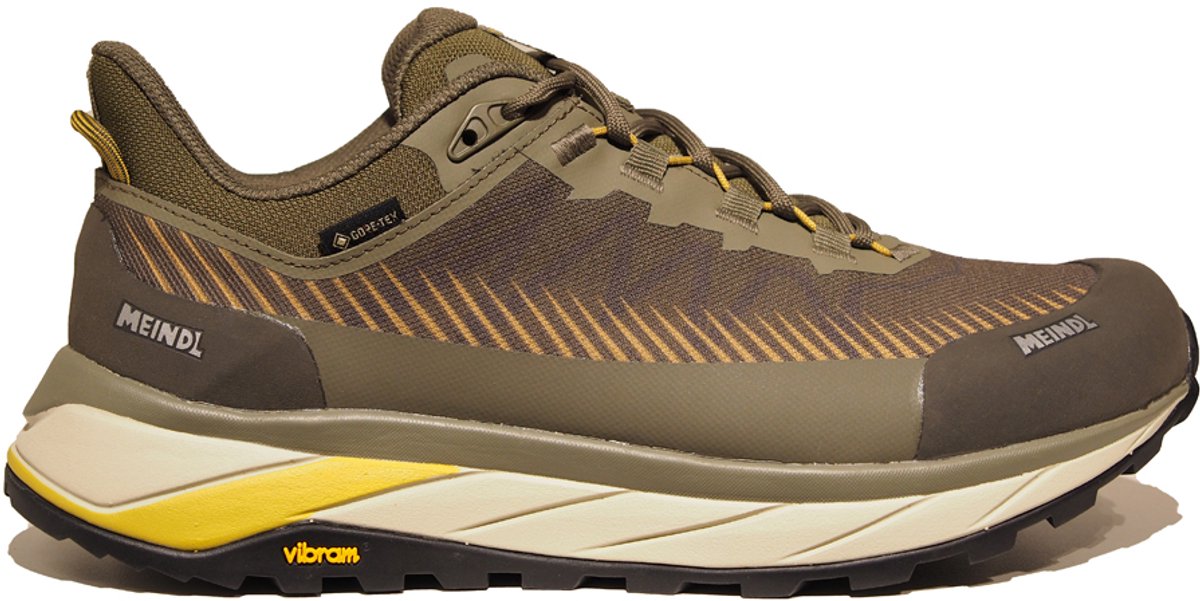 Meindl heren wandel schoenen Eldora GTX Oliv/Mais Groen