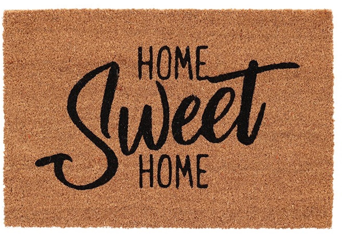 Esschert Design Deurmat | van Kokosvezels | 'Home sweet home'