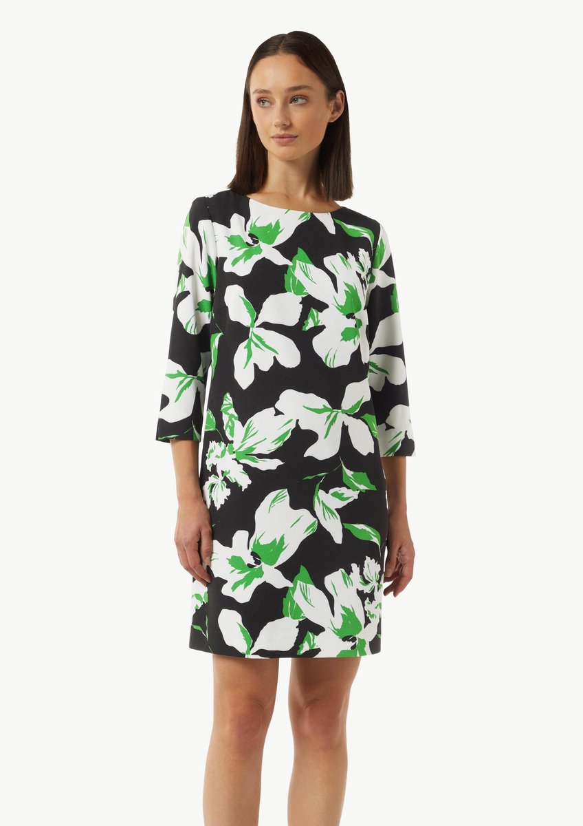 comma - female - Midi-jurk met all-over print