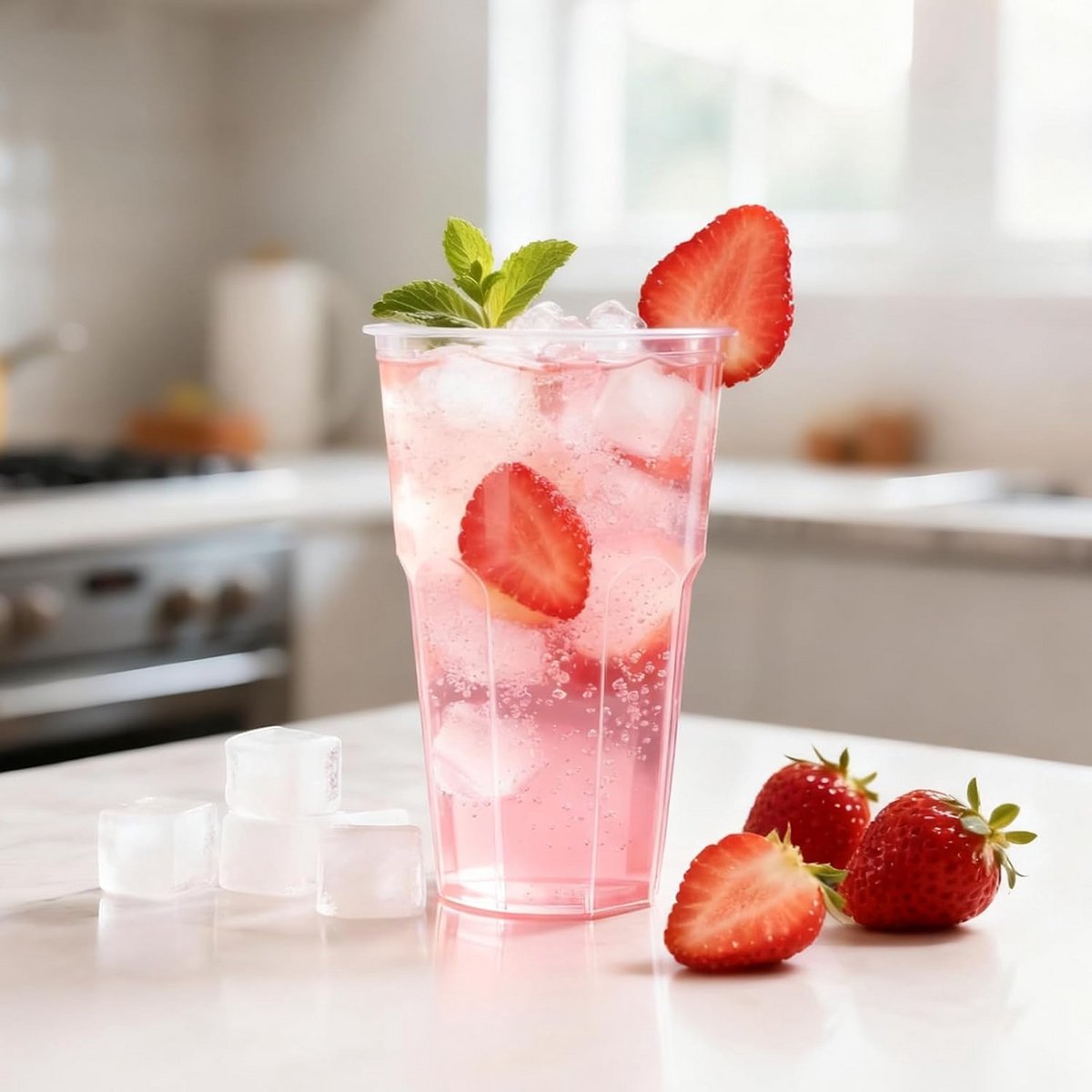 50 Herbruikbare Bekers Set 500 ml Transparant — cadeau in Cadeau-ideeën - foto 4