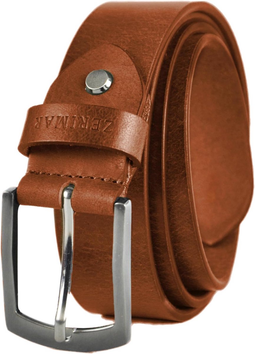 Hoogwaardige Leren Herenriem 4 cm Breed - Duurzaam en Stijlvol