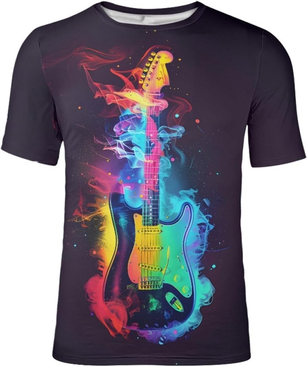 Heren T-shirt met 3D Tribal Print - Casual Zomer T-shirt