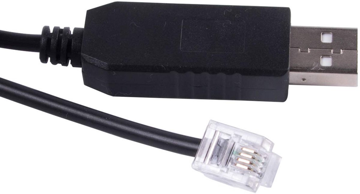 USB naar RJ11/RJ12 Goto Kabel voor EQMOD ASCOM voor Montering met Synscan (180cm)