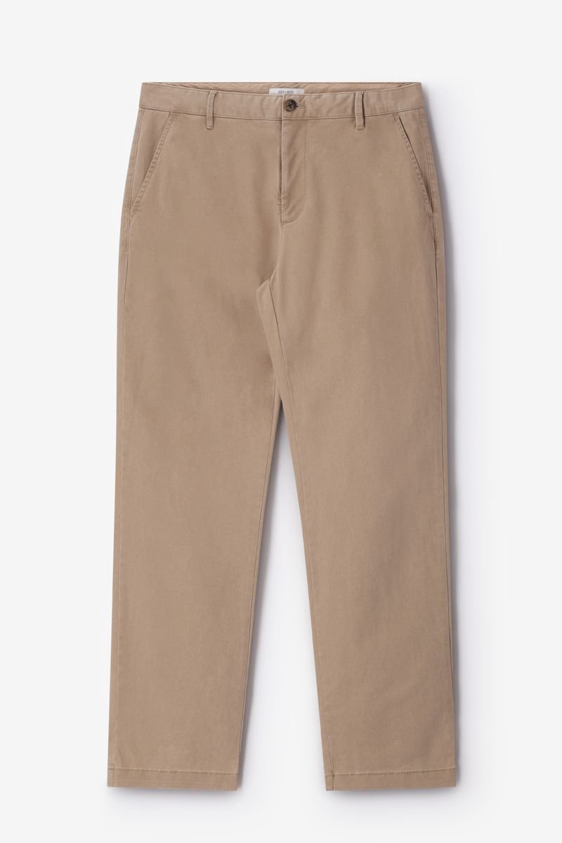 Sissy-Boy - Beige mid-rise chino