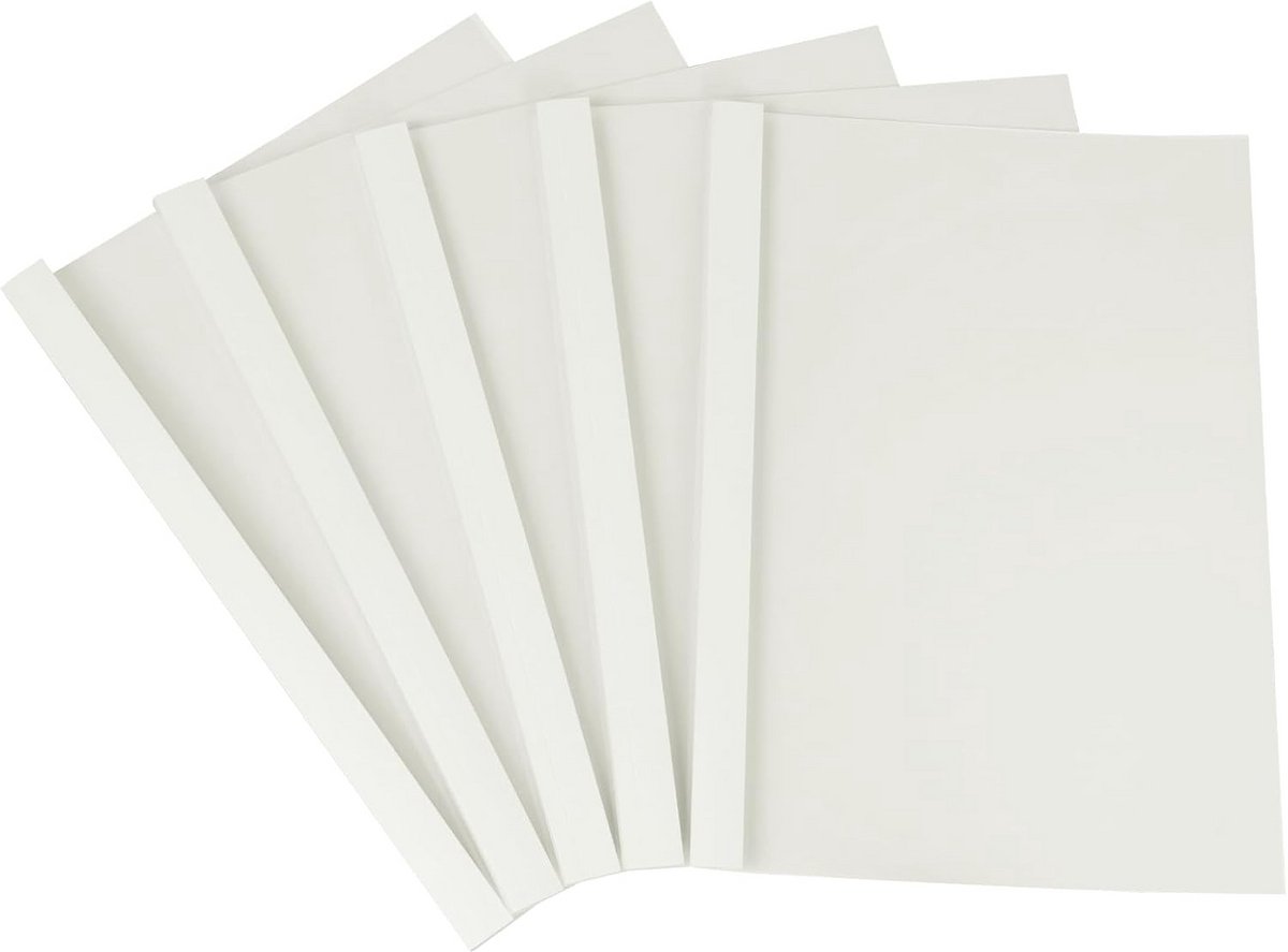 Thermische Bindomslagen A4 Wit 10 mm Rugdikte voor 85 Vel thumbnail 2