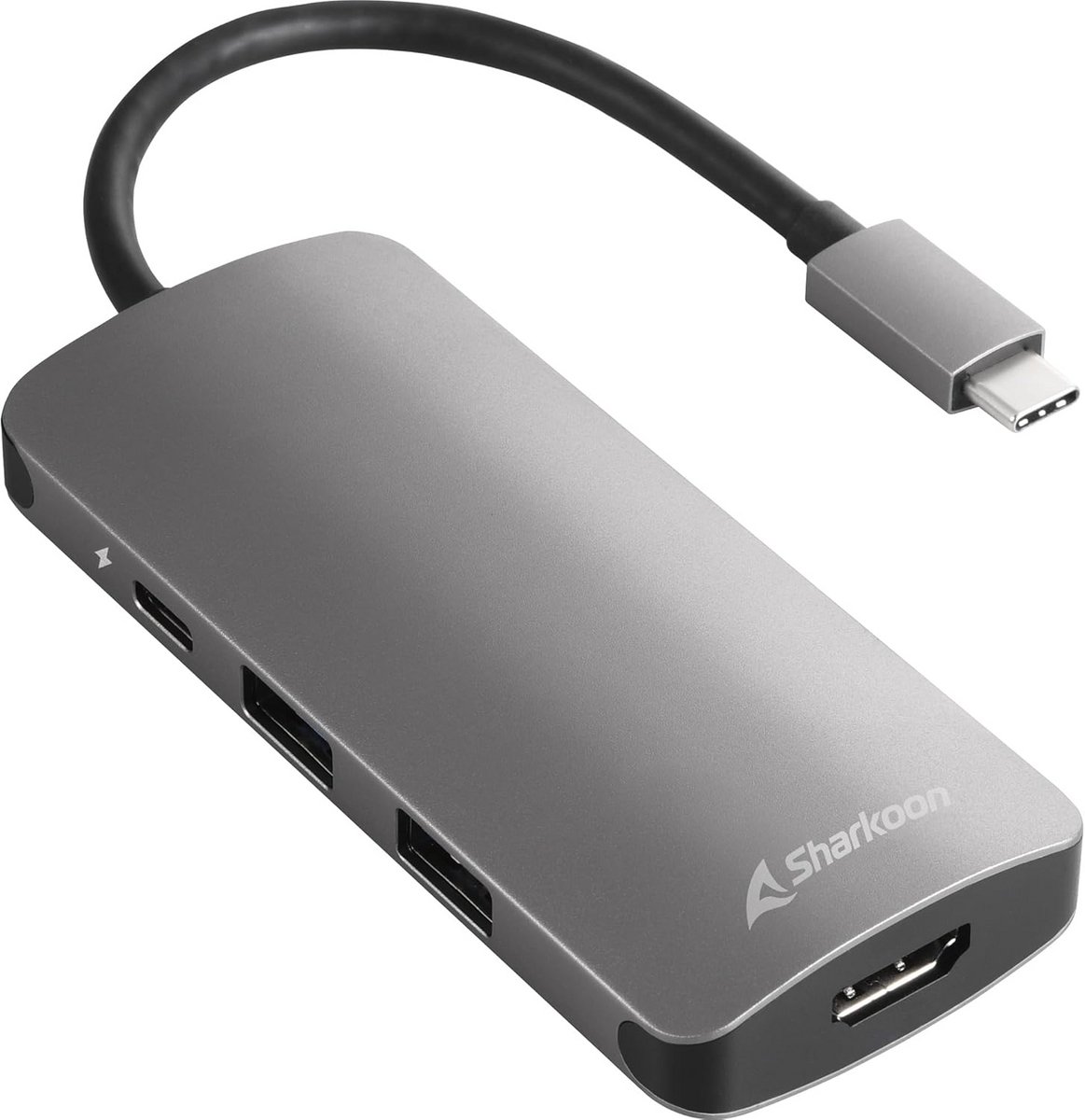 USB-C Multiport Adapter met USB 3.0 en Snellader Functie