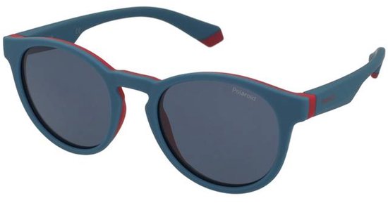 Polaroid Kinderen PLD 8048/S Teal red 45/18/130 JUNIOR Zonnebrillen — afbeelding 3