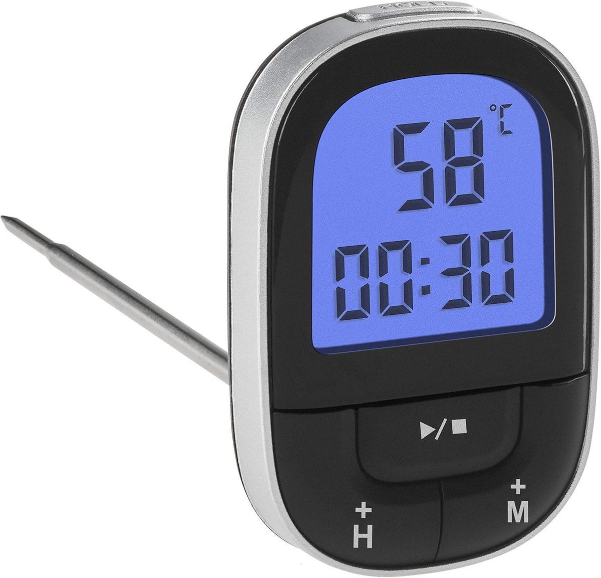 Digitale Keukenthermometer met Snelmetende RVS Sonde en Timer