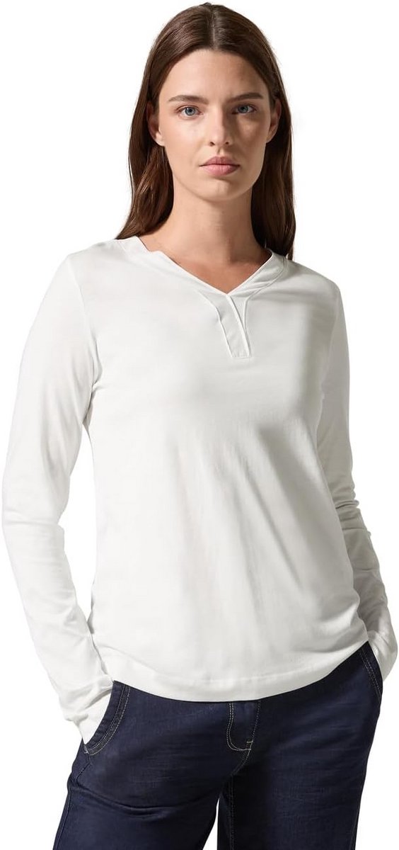 Dames Tunic Shirt EOS Solid Losvallend Lang Model