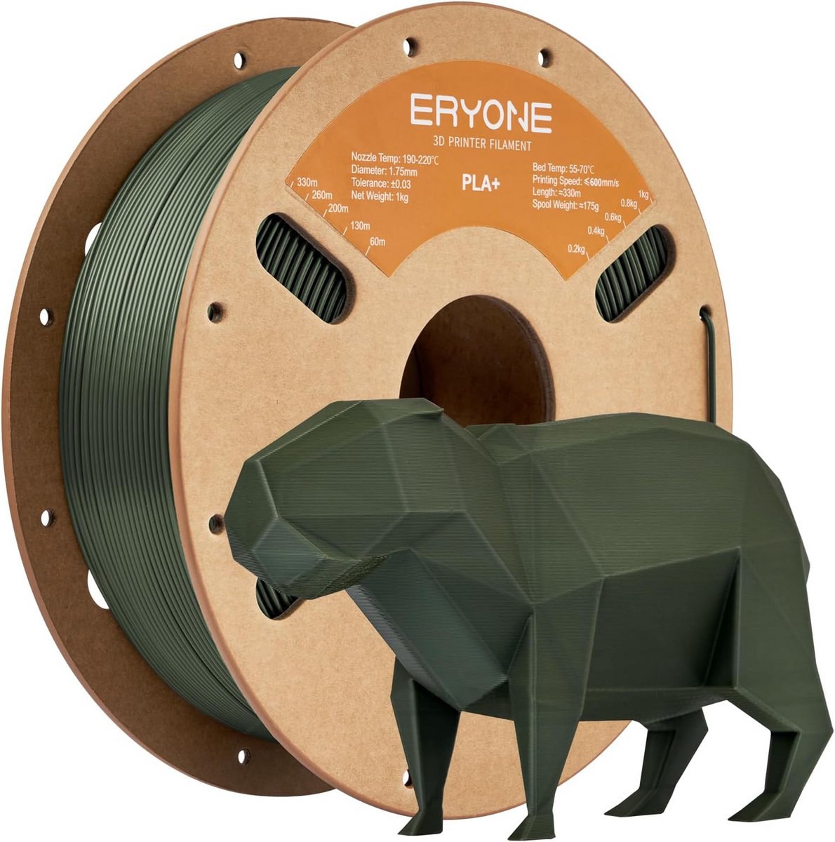 PLA+ Filament 1.75mm 1kg Duurzaam 3D Printer Materiaal