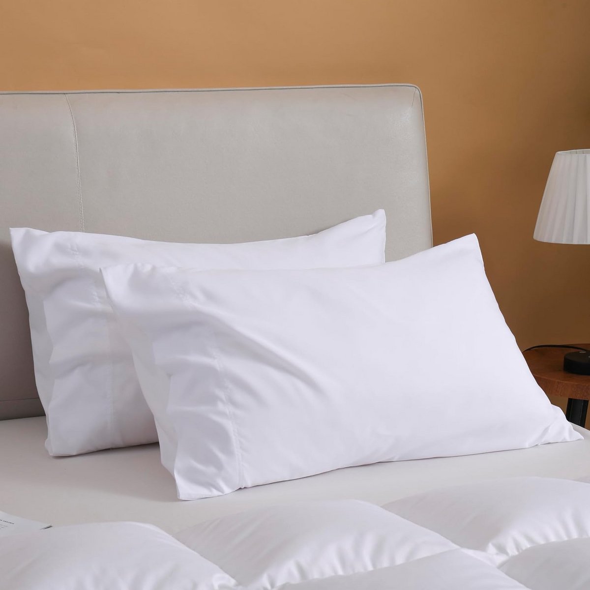 Set van 2 Superzachte Kussenslopen voor Kingsize Bed - 50x91 cm met Envelopsluiting