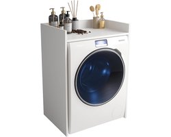 Wasmachine Kast Ombouw met Plank – Stevig Geluiddempend Meubel (66x97x62 cm)