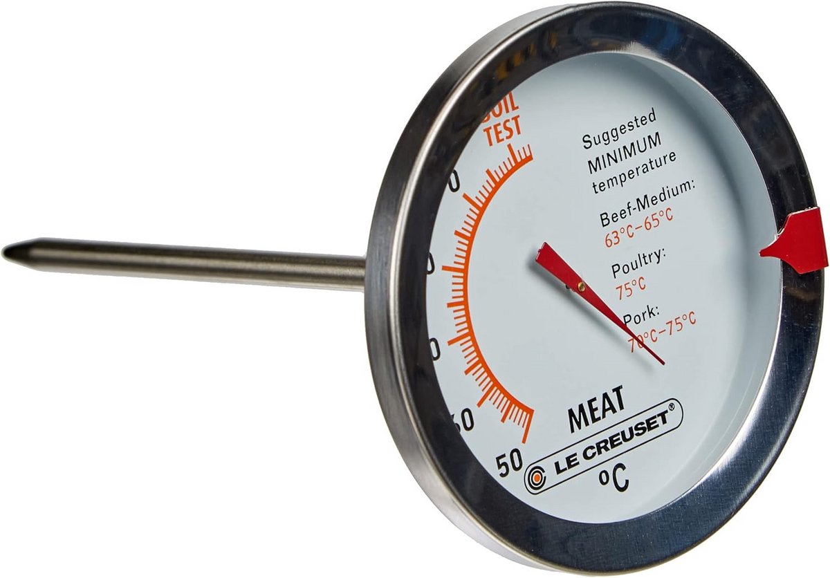 Nauwkeurige Vleesthermometer voor Perfect Gegaard Vlees en Vis