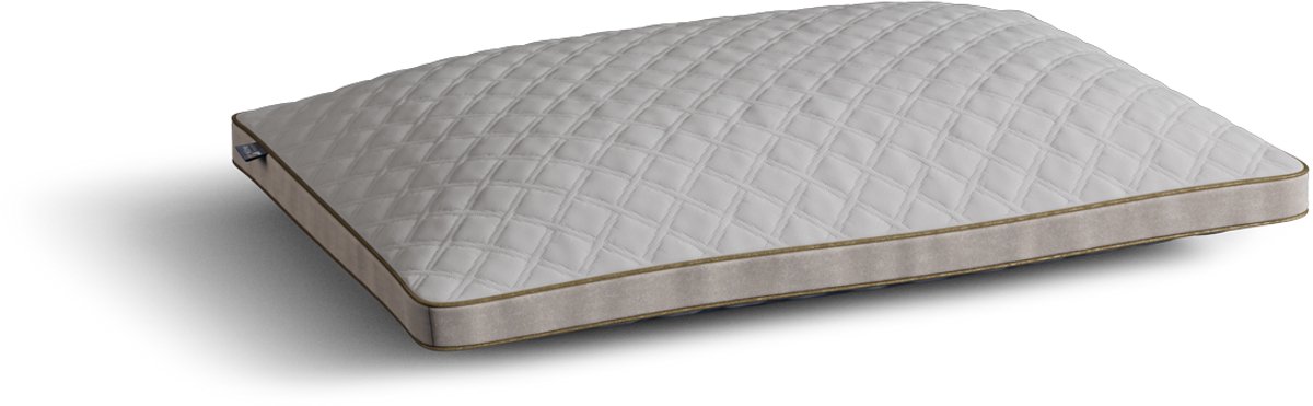 M line Flow Pillow ergonomisch hoofdkussen – latex slaapkussen – medium - anti-allergeen – geschikt voor rug- en zijslapers – 13 cm hoog