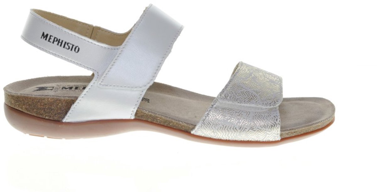Mephisto AGAVE PERLKID Platte sandalenDames Sandalen Beige