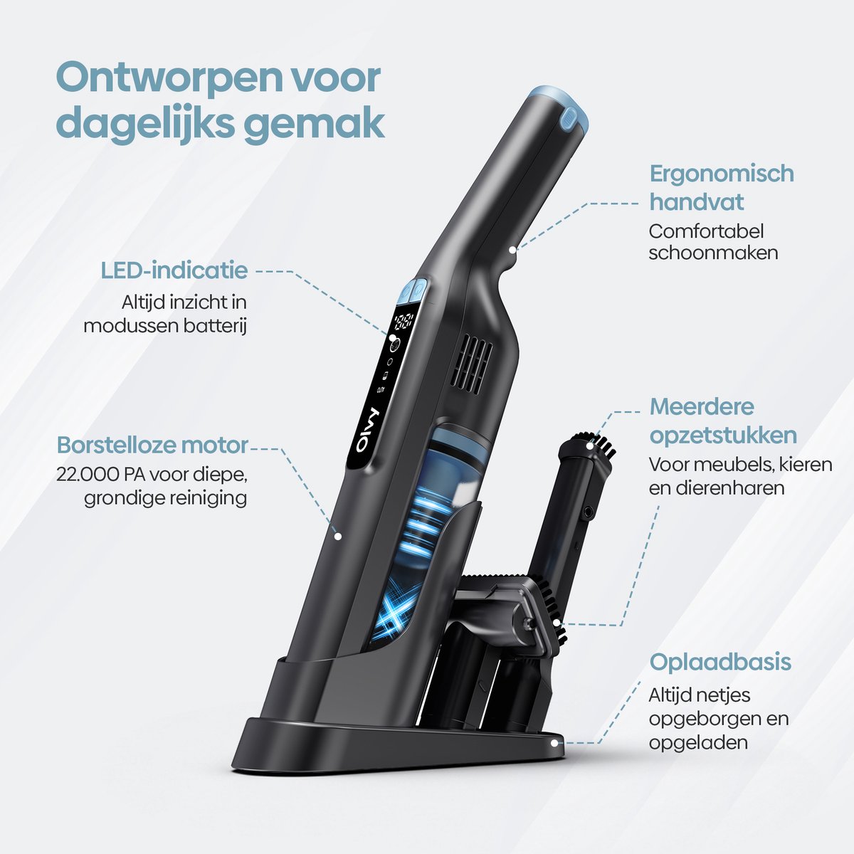 Olvy Olvy Kruimeldief PRO Draadloos - afbeelding 5
