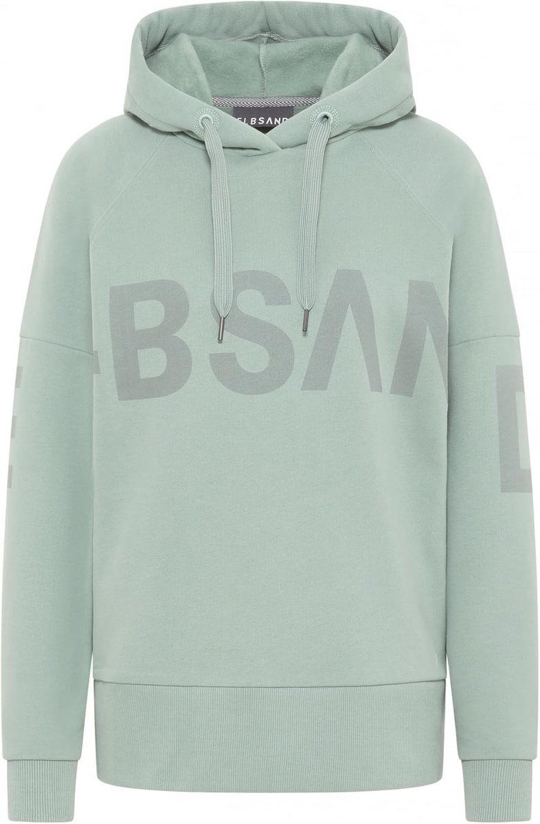 Comfortabele Dames Hoodie met Capuchon en Labelprint