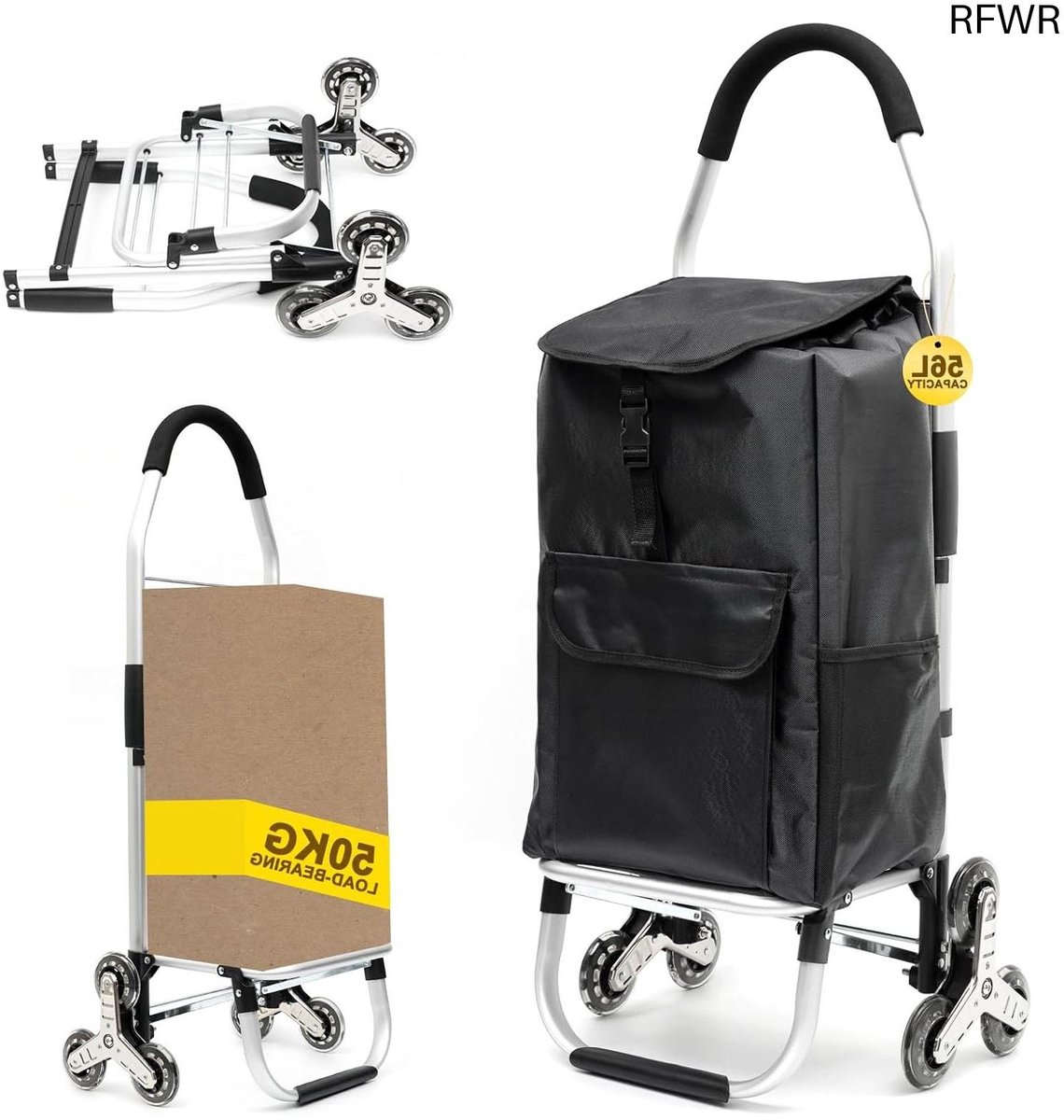 Boodschappentrolley met Koelvak - Boodschappenwagen - Boodschappenkar - Boodschappenkrat