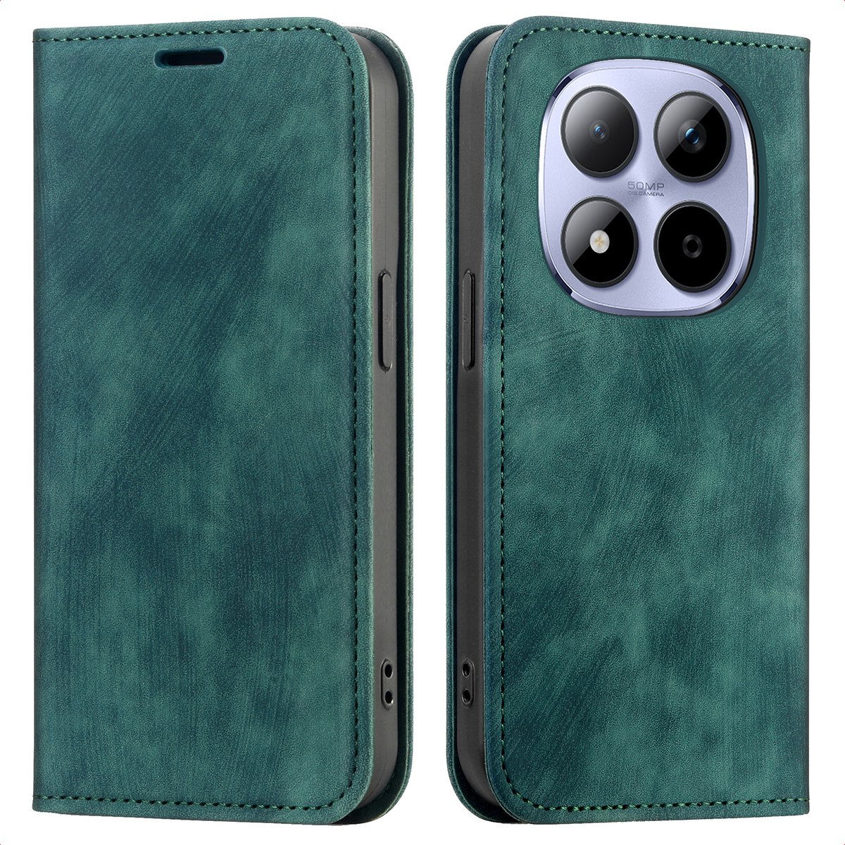imoshion Hoesje - Geschikt voor Xiaomi Redmi Note 15 Pro Plus (5G) - Slim Bookcase - Groen